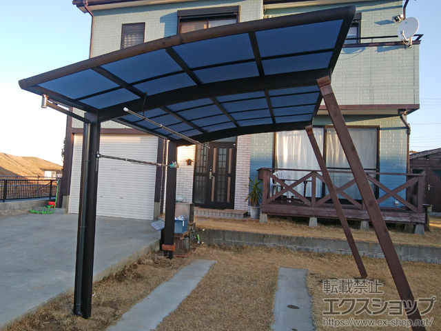 茨城県神栖市ののカーポート レイナポートグラン　積雪〜20cm対応 施工例