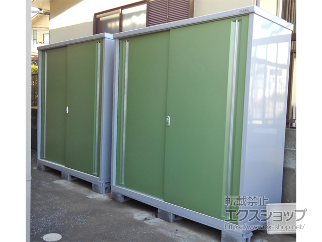 神奈川県横浜市のの物置・屋外倉庫 シンプリー 一般型 1740×755×1903 MJX-177E-P-【LG】 施工例