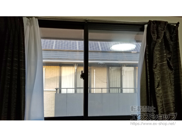 広島県広島市のの二重窓（内窓） インプラス ダストバリア仕様 引違い窓 2枚建 施工例