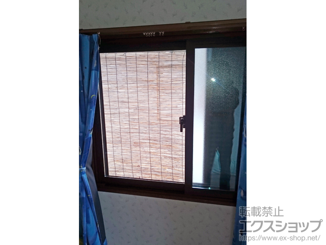 兵庫県川辺郡猪名川町のの二重窓（内窓） インプラス ダストバリア仕様 引違い窓 2枚建 施工例