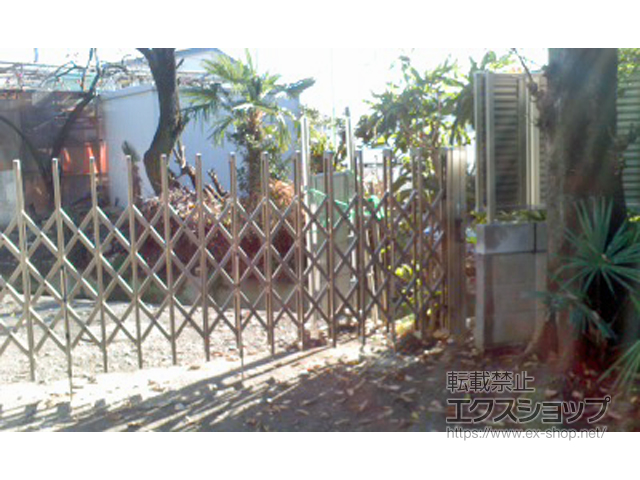 群馬県高崎市ののカーゲート スカイゲート ノンキャスター 片開きタイプ 41Ｓ 施工例