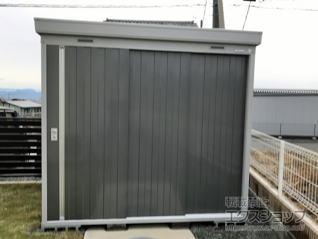 群馬県前橋市のの物置・屋外倉庫 ネクスタ 一般型 2210×1370×2020 NXN-30S-PG 施工例