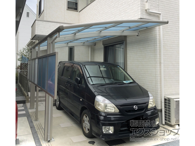 兵庫県西宮市ののカーポート レイナポートグラン　積雪〜20cm対応 施工例