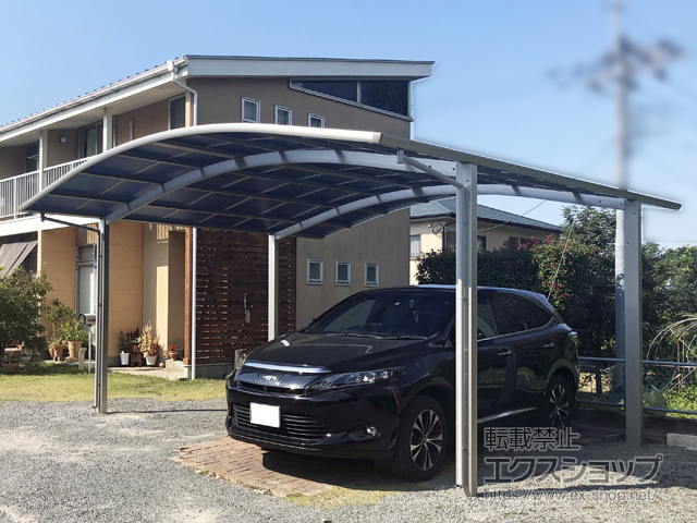 鹿児島県日置市ののカーポート レイナツインポートグラン　積雪〜20cm対応 施工例