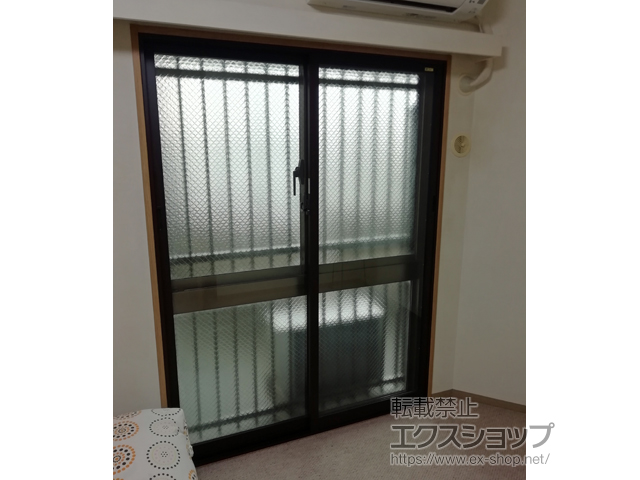 東京都豊島区のの二重窓（内窓） インプラス ダストバリア仕様 引違い窓 2枚建 施工例