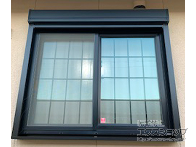 愛知県田原市のLIXIL リクシル（トステム）の窓シャッター 【特注】リフォームシャッター 手動式 耐風タイプ 施工例