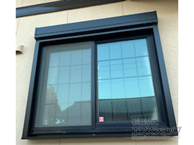 愛知県田原市のLIXIL リクシル（トステム）の窓シャッター 【特注】リフォームシャッター 手動式 耐風タイプ 施工例