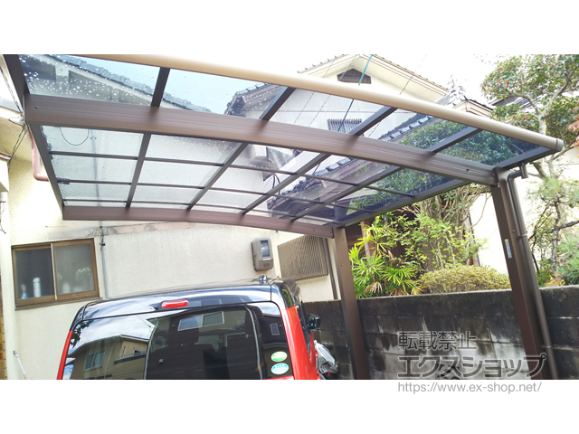 広島県広島市ののカーポート レイナポートグラン　積雪〜20cm対応 施工例