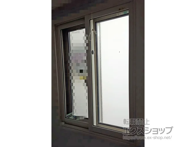 埼玉県さいたま市のLIXIL リクシル（トステム）の内窓（二重窓・二重サッシ） インプラス ダストバリア仕様 引違い窓 2枚建 施工例
