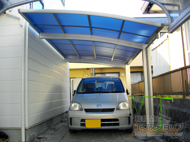 宮城県仙台市ののカーポート プレシオスポート 積雪〜20cm対応 施工例