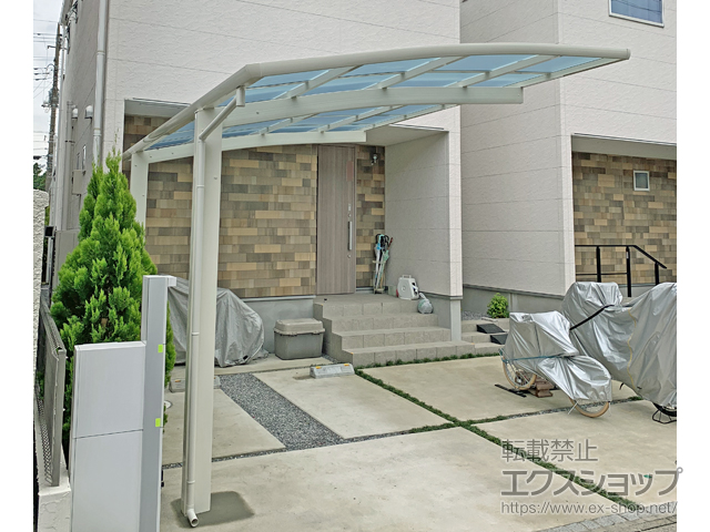 千葉県松戸市ののカーポート レイナポートグラン　積雪〜20cm対応 施工例
