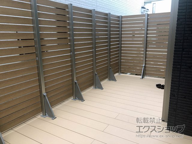 千葉県千葉市ののウッドデッキ リウッドデッキ 200 施工例