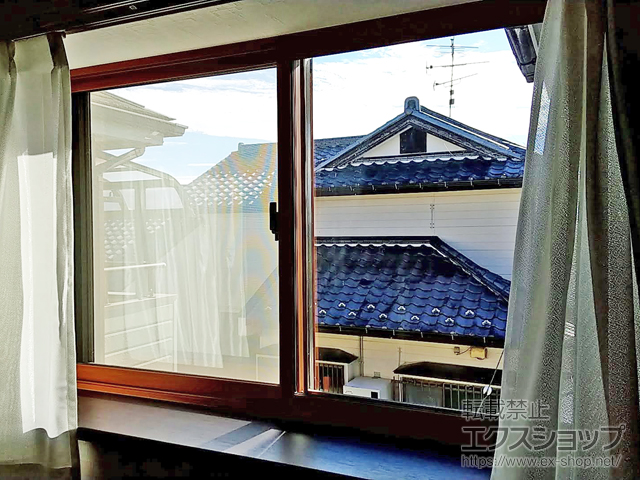 埼玉県熊谷市のの二重窓（内窓） インプラス ダストバリア仕様 引違い窓 2枚建 施工例