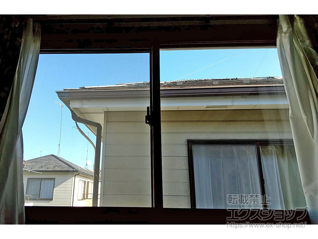 埼玉県熊谷市のの二重窓（内窓） インプラス ダストバリア仕様 引違い窓 2枚建 施工例