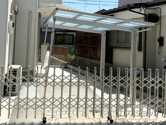 神奈川県藤沢市ののカーポート エフルージュグラン　積雪〜20cm対応 施工例