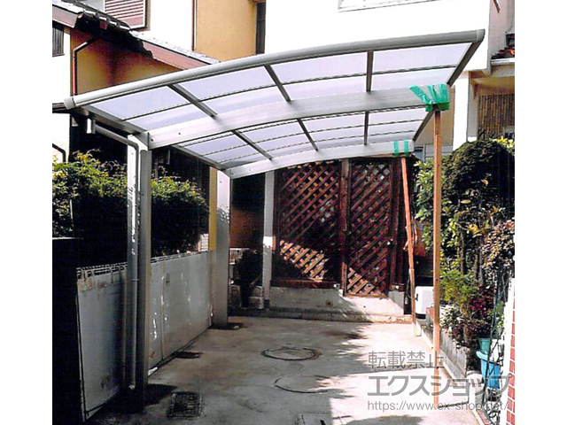 埼玉県草加市ののカーポート プレシオスポート 積雪〜20cm対応 施工例