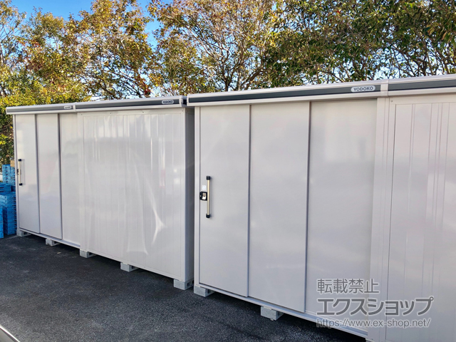 東京都江東区のの物置・屋外倉庫 エルモ 一般型 4430×1870×2358 左扉タイプ（LMD-4418HL） LMD-4418HL-CB 施工例