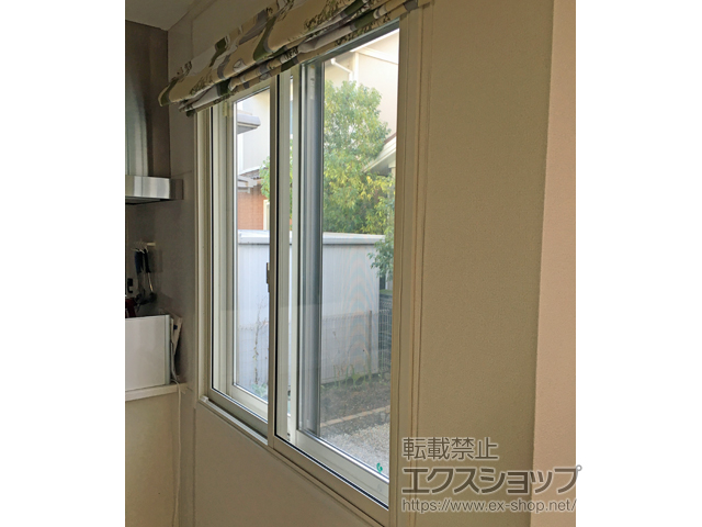 京都府舞鶴市のの二重窓（内窓） インプラス ダストバリア仕様 引違い窓 2枚建 施工例