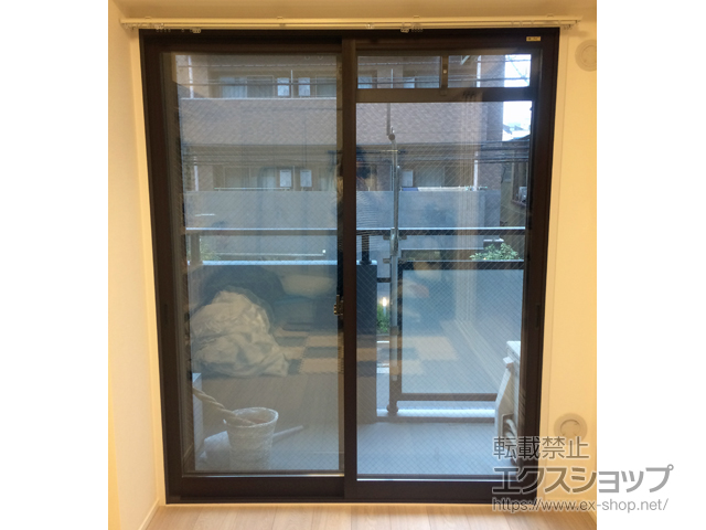 東京都豊島区のの二重窓（内窓） インプラス ダストバリア仕様 引違い窓 2枚建 施工例