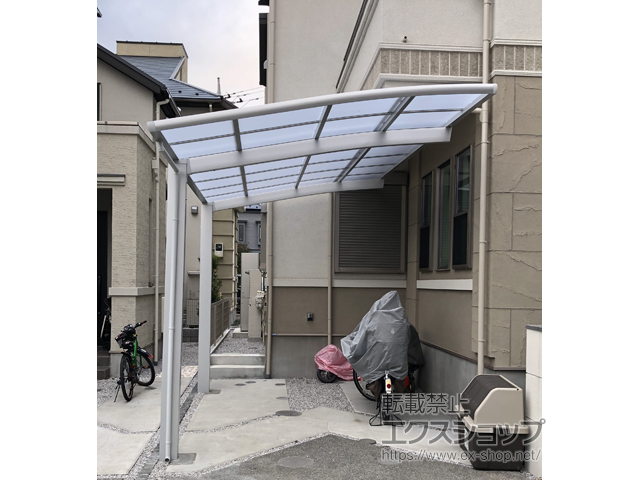 東京都国分寺市ののカーポート ネスカR 積雪〜20cm対応 台風補償付 施工例