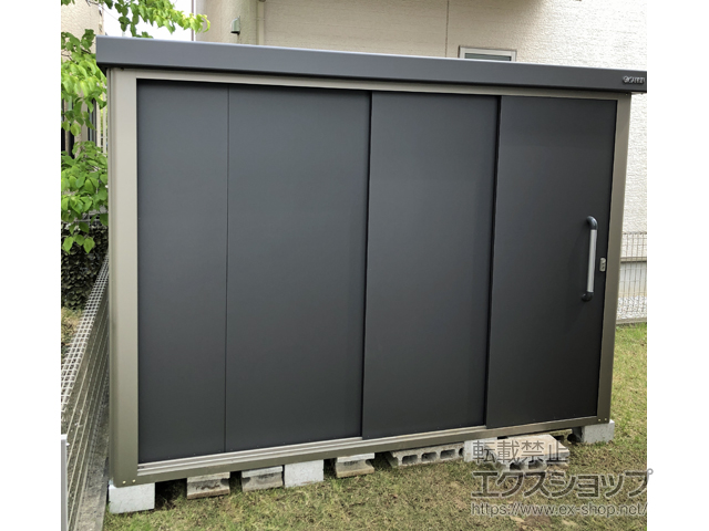 千葉県千葉市のの物置・屋外倉庫 エスケーエイト SK8-130 一般型 2600×1600×1940 SK8-130-GK 施工例