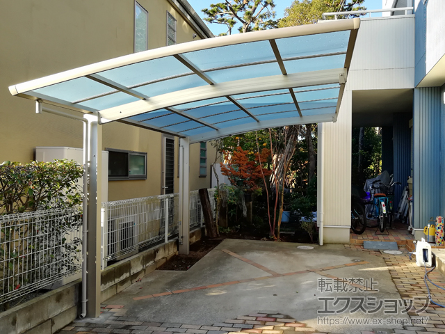 神奈川県藤沢市ののカーポート レイナポートグラン　積雪〜20cm対応 施工例