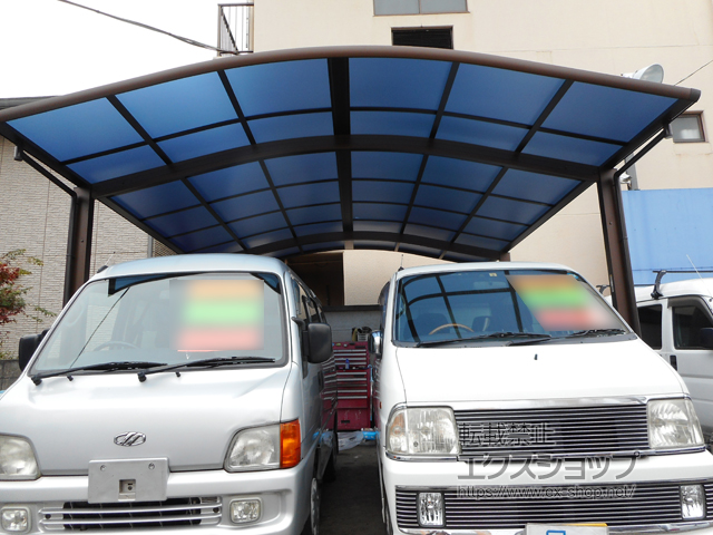 埼玉県さいたま市ののカーポート レイナツインポートグラン　積雪〜20cm対応 施工例