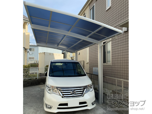 福岡県糟屋郡篠栗町ののカーポート レイナポートグラン　積雪〜20cm対応 施工例