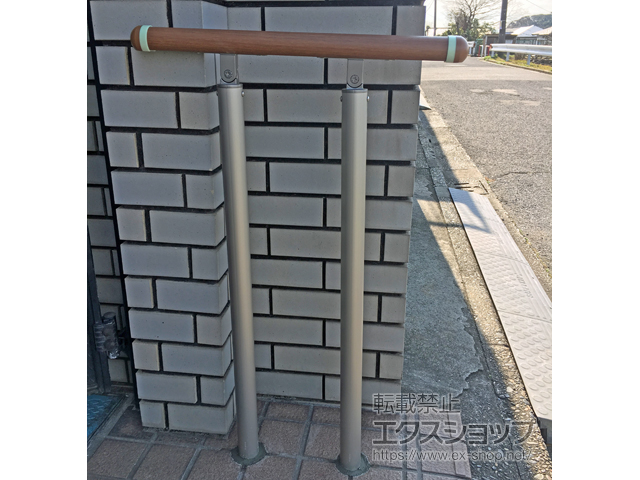 千葉県君津市のの手すり パルトナーUDフェンス1型（手すり）笠木のみタイプ 施工例