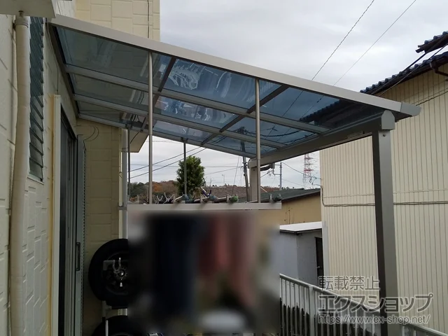 千葉県千葉市のYKKAPのテラス屋根 ソラリア F型 テラスタイプ 単体 積雪～20cm対応 施工例