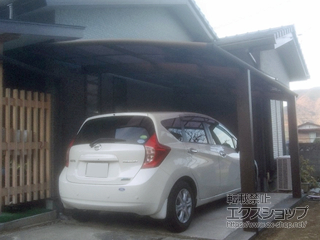 徳島県三好郡東みよし町ののカーポート レイナポートグラン　積雪〜20cm対応 施工例