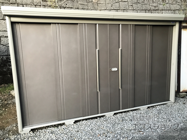 熊本県葦北郡芦北町のの物置・屋外倉庫 Mr.ストックマンダンディ 一般型 3600×2290×2110 ND-3622-Y-B 施工例
