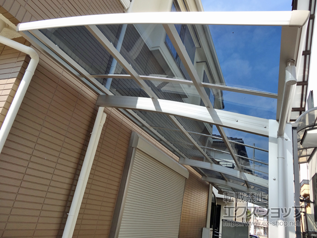 兵庫県神戸市ののカーポート プレシオスポート 縦連棟用セット 積雪〜20cm対応 施工例