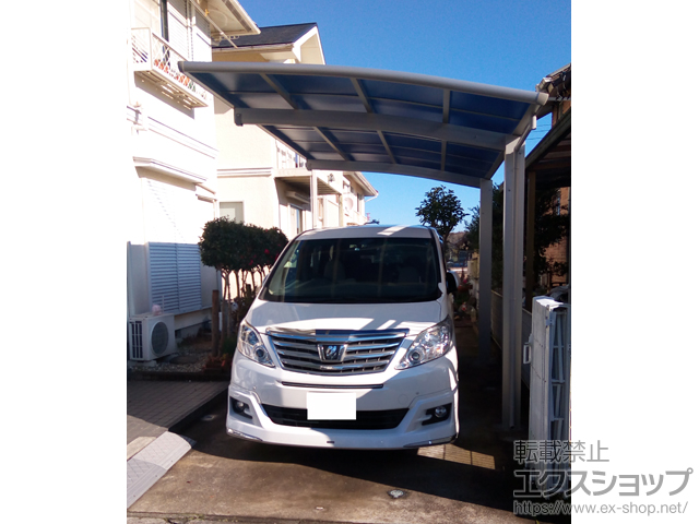 千葉県佐倉市ののカーポート レイナポートグラン　積雪〜20cm対応 施工例