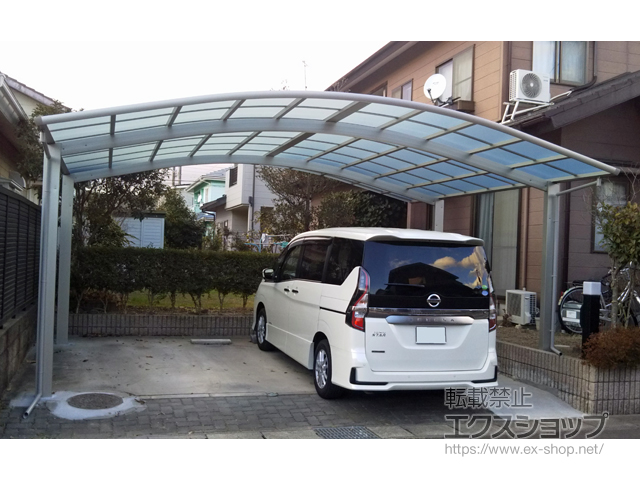 宮城県名取市ののカーポート レイナツインポートグラン　積雪〜20cm対応 施工例