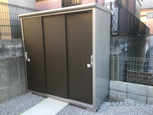 埼玉県所沢市のの物置・屋外倉庫 エスモ 一般型 1950×900×1959（ESE-1909A） ESE-1909A-DW 施工例