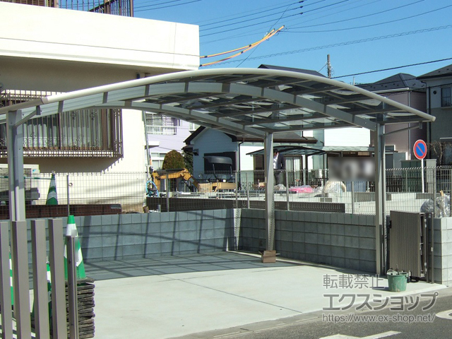 埼玉県さいたま市ののカーポート レイナツインポートグラン　積雪〜20cm対応 施工例