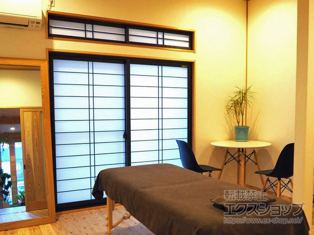 福岡県京都郡苅田町のの二重窓（内窓） プラマードU 引違い窓 2枚建 施工例