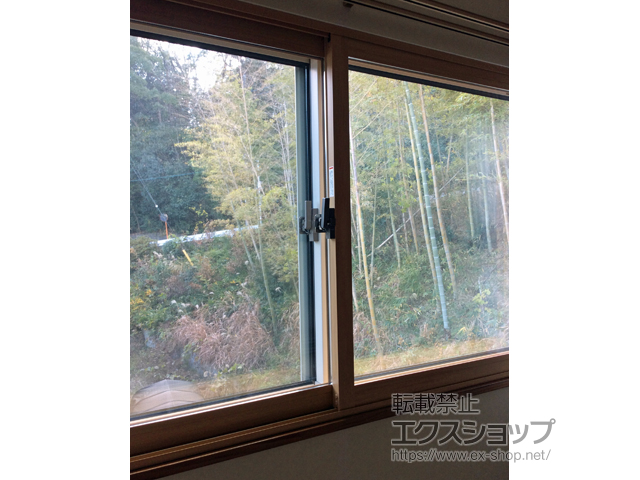 岡山県倉敷市のの二重窓（内窓） インプラス ダストバリア仕様 引違い窓 2枚建 施工例