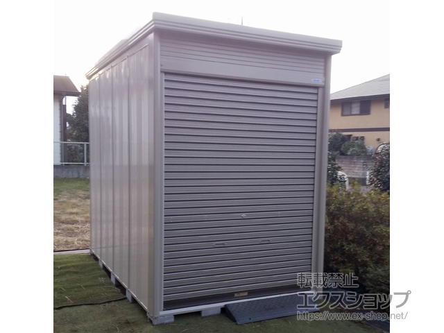 茨城県小美玉市のの物置・屋外倉庫 バイクシャッターマン 一般型（BS-1829WH） BS-1829WH 施工例