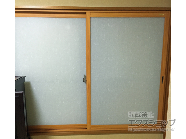 岐阜県大垣市のの二重窓（内窓） インプラス ダストバリア仕様 引違い窓 2枚建 施工例