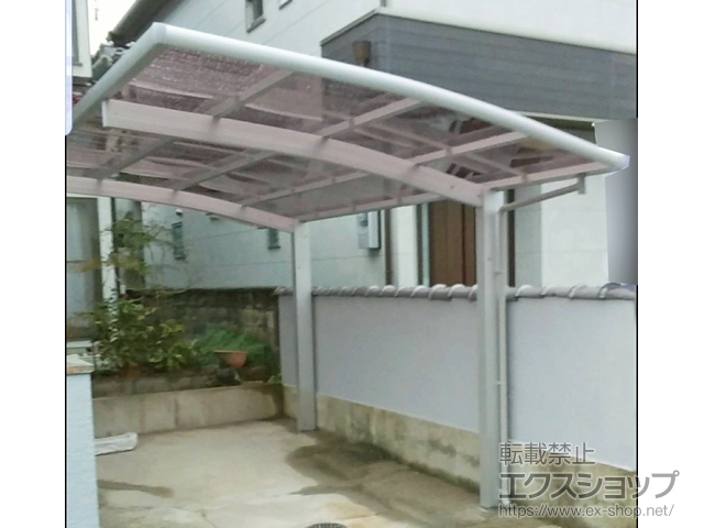 京都府亀岡市ののカーポート レイナポートグラン　積雪〜20cm対応 施工例