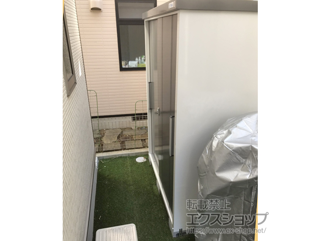 千葉県千葉市のの物置・屋外倉庫 クール COOL-1575 一般型 1500×750×1937 COOL-1575-GM 施工例