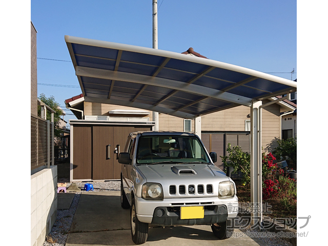 宮崎県延岡市ののカーポート レイナポートグラン　積雪〜20cm対応 施工例