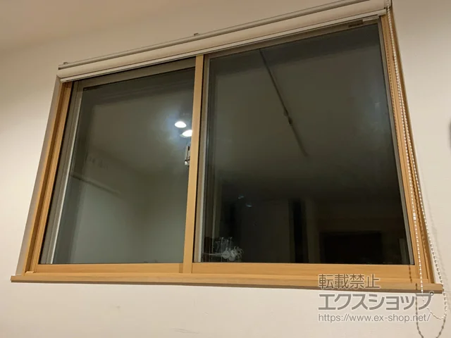 新潟県長岡市のLIXIL リクシル（トステム）の内窓（二重窓・二重サッシ） インプラス ダストバリア仕様 引違い窓 2枚建 施工例