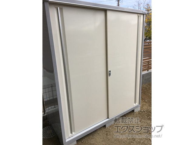 愛知県名古屋市のの物置・屋外倉庫 シンプリー 一般型 1740×905×1903 MJX-179E-P-FW 施工例