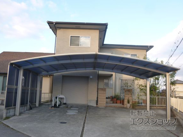大分県大分市ののカーポート レイナトリプルポートグラン　積雪〜20cm対応 施工例