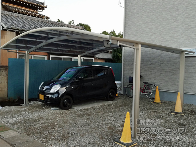 千葉県印西市ののカーポート レイナツインポートグラン　積雪〜20cm対応 施工例