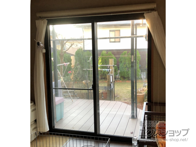 福島県いわき市のの二重窓（内窓） インプラス ダストバリア仕様 引違い窓 2枚建 施工例