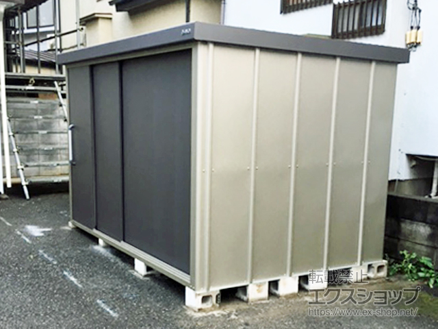 埼玉県志木市のの物置・屋外倉庫 エスケーエイト SK8-180 一般型 3000×2000×1940 SK8-180-GK 施工例